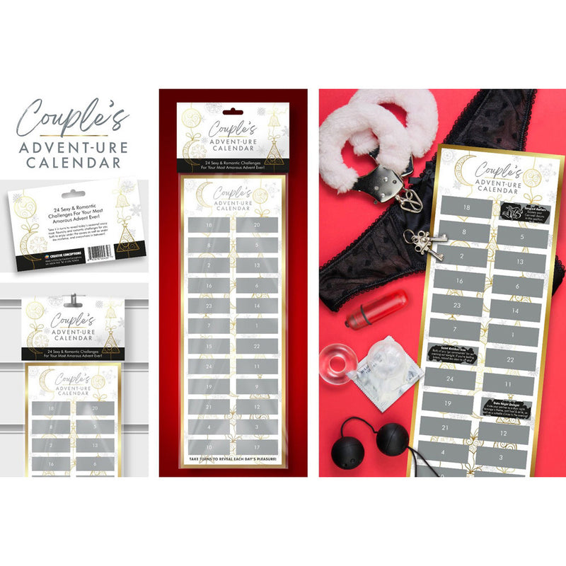 The Couple's Advent-Ure Scratch Calendar