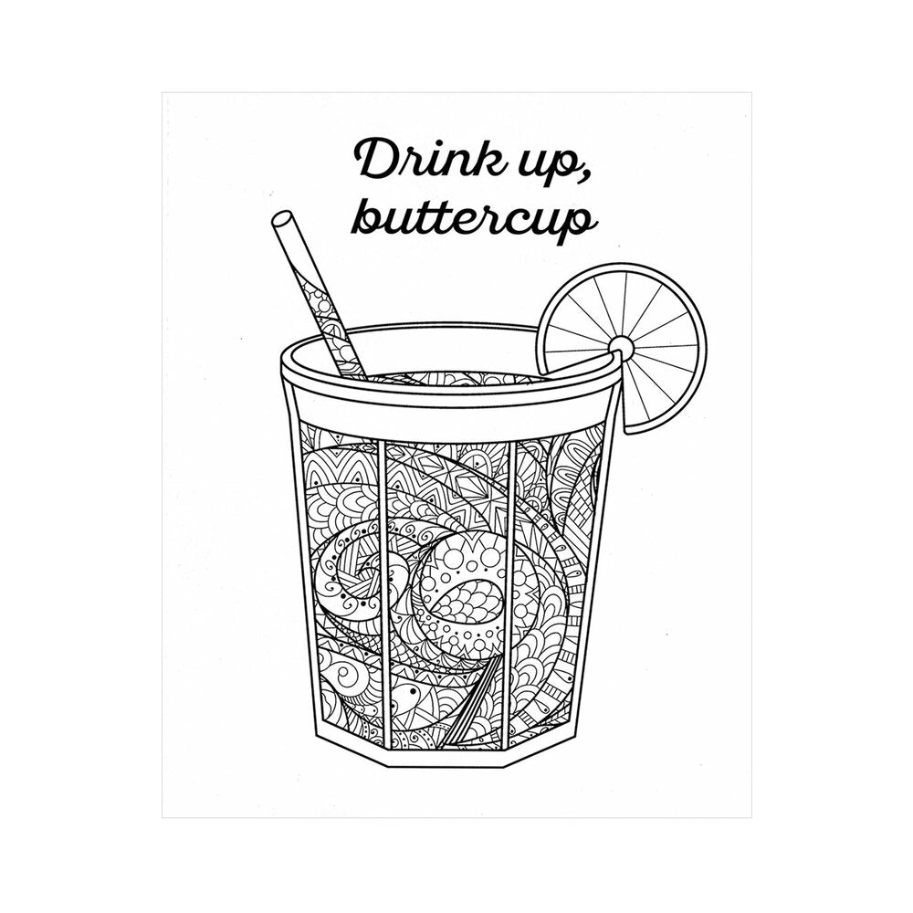 Cheer the F*ck Up Coloring Book
