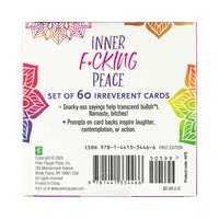 Inner Fucking Peace Cards (Set of 60)