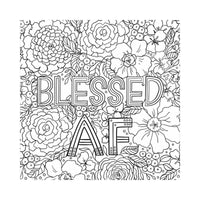 Inner Fucking Peace Coloring Book