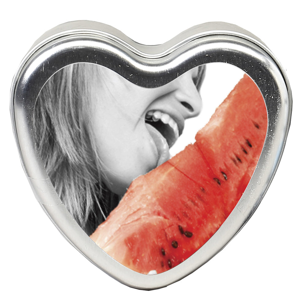 Watermelon Edible Heart Candle