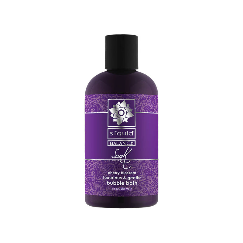 Sliquid Soak Bubble Bath Cherry Blossom 8.5 oz.