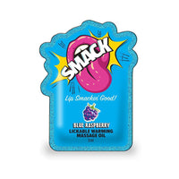 Smack Lickable Massage Oil 3 ml Pouch Blue Raspberry