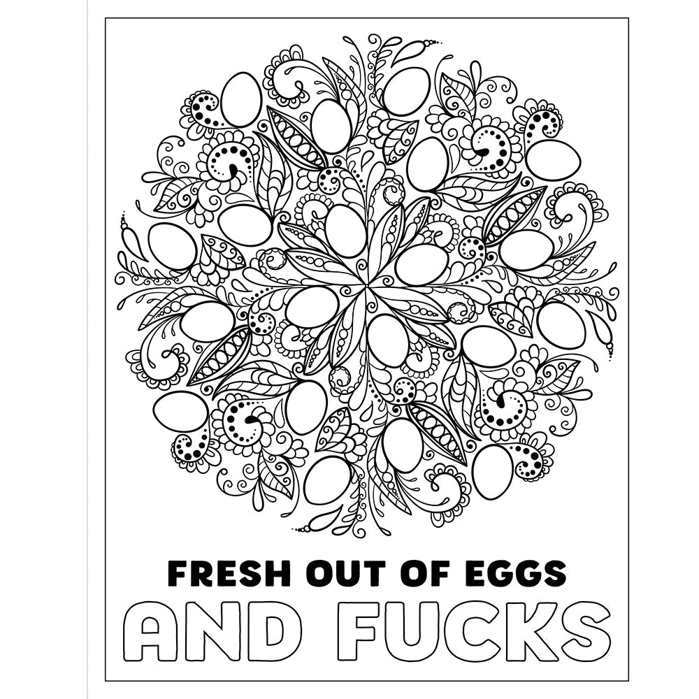 F*ck Menopause: A Sweary Coloring Book of Calming Mandalas for Cooling the Fire Within