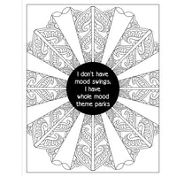 F*ck Menopause: A Sweary Coloring Book of Calming Mandalas for Cooling the Fire Within