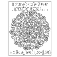 F*ck Menopause: A Sweary Coloring Book of Calming Mandalas for Cooling the Fire Within